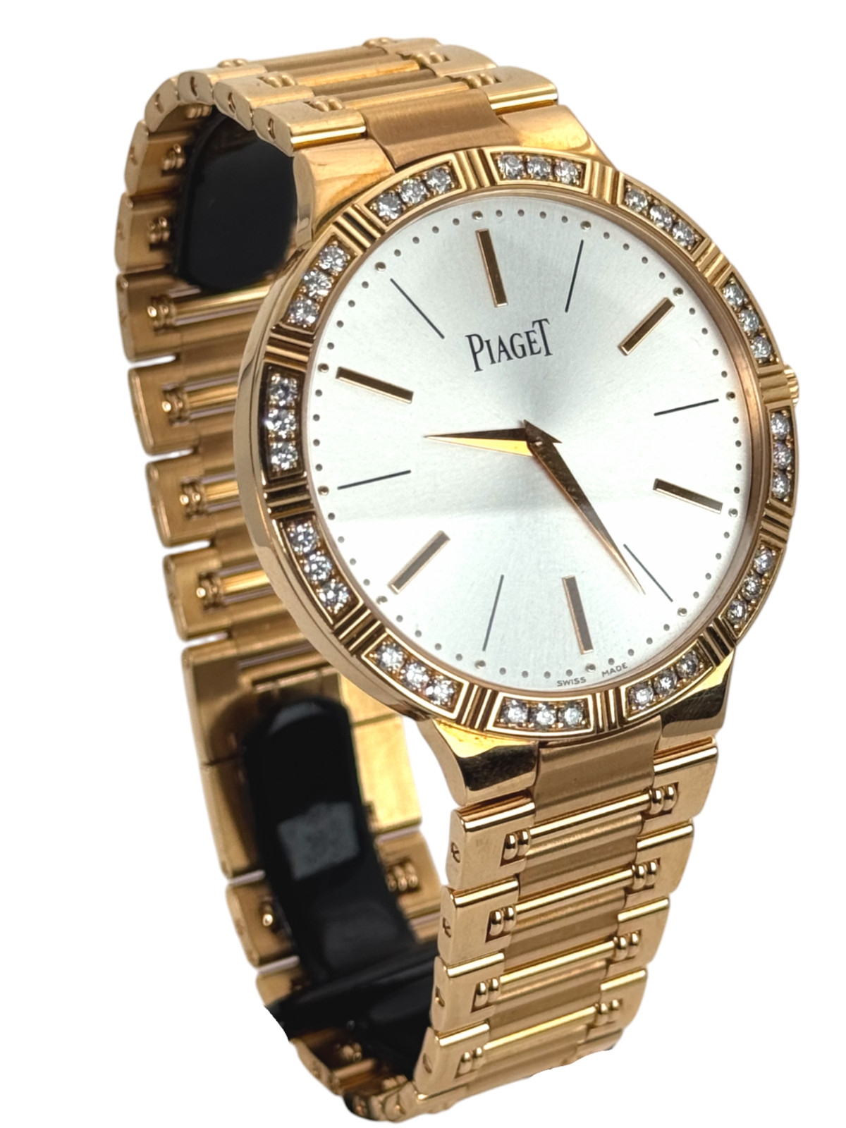 Piaget Dancer Reference P10444 18k Rose Gold with Box & Service Receipt Manual