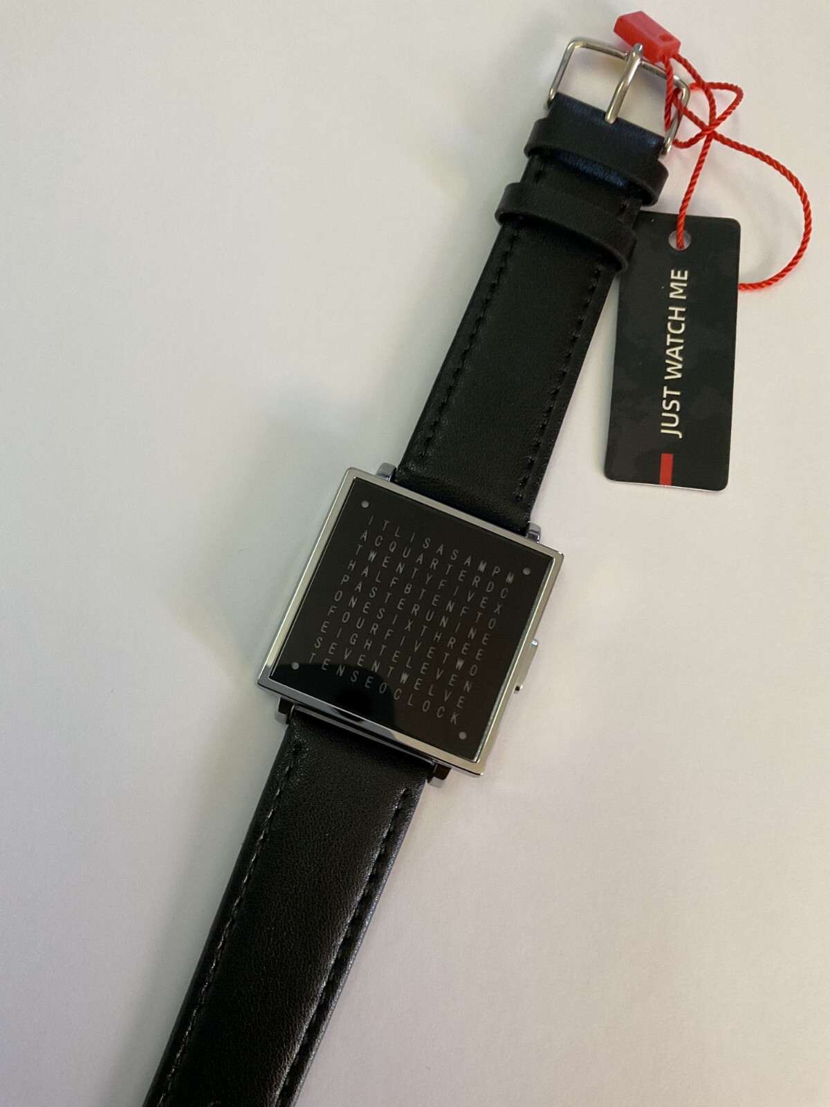 NEW Unisex Digital Watch Time Displayed In Words