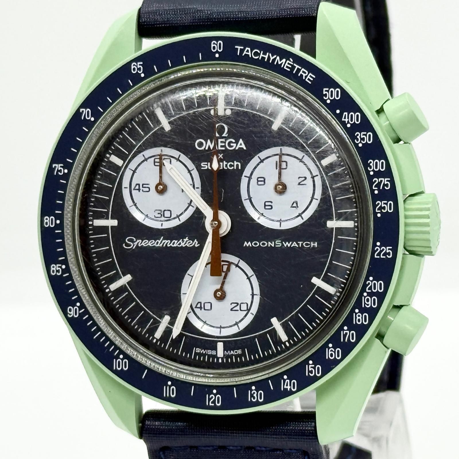 Omega x Swatch Speedmaster Mission On Earth SO33G100 JAPAN
