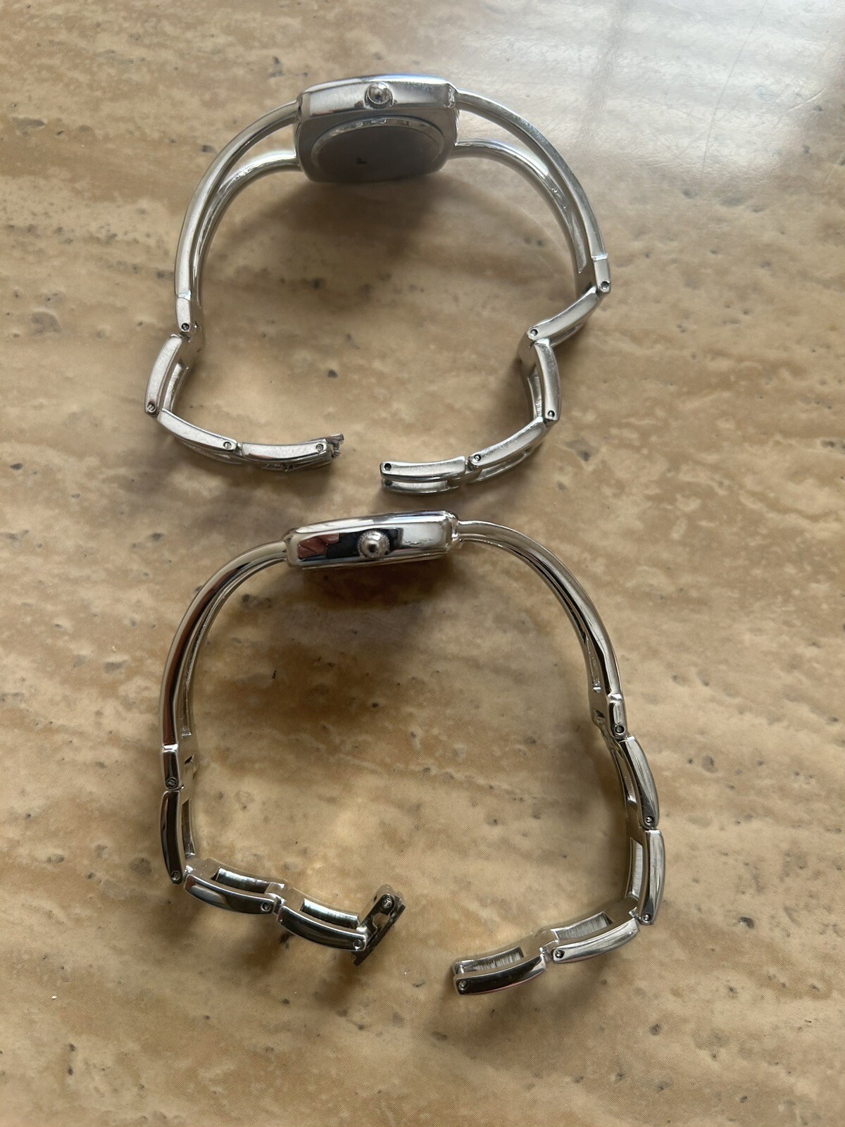 2 brand new EKO Silver Japan Quartz Watches (the Buyer gets 2 Watches)USA Vendor