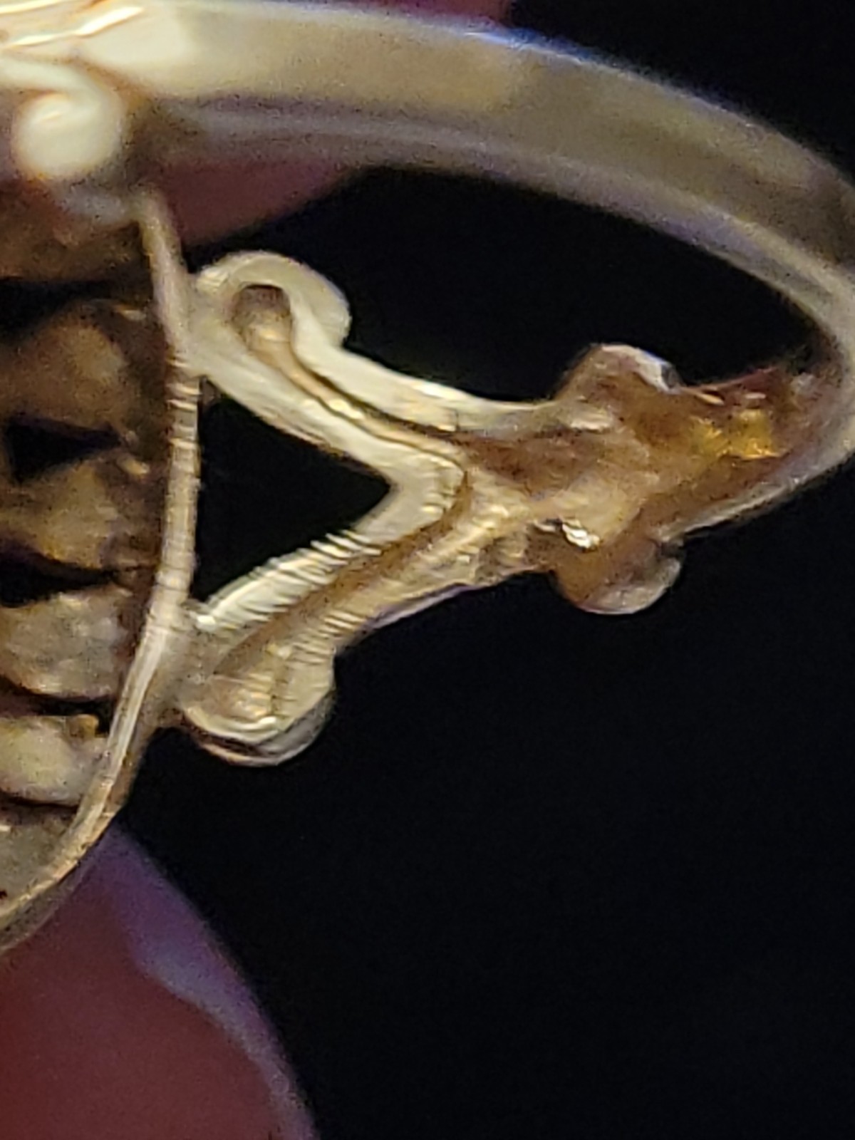 Genuine Mexican Dos Pesos Gold Coin set in a 14K Yellow Gold Ring