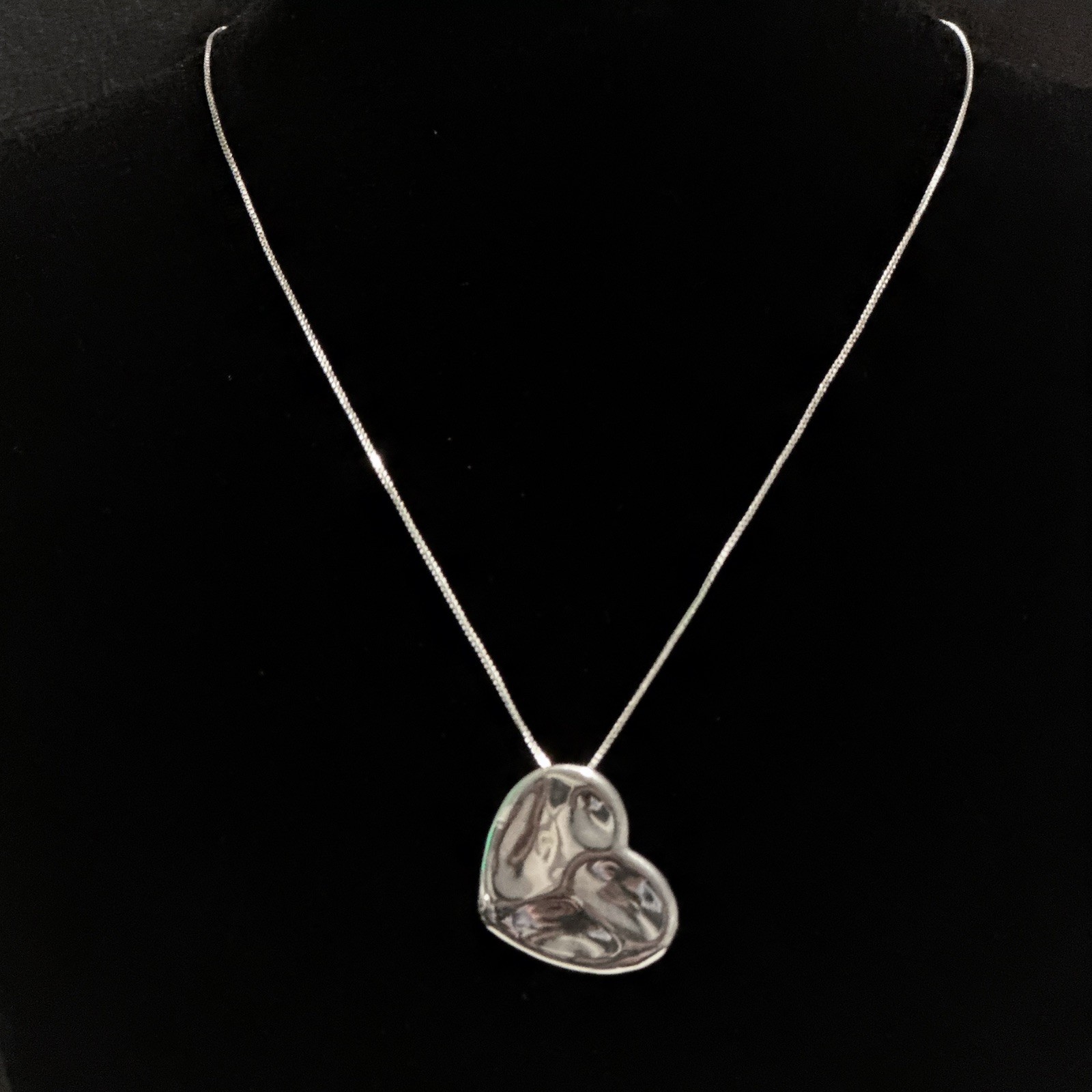 925 Silver Heart Necklace Rumi Quote “Let the Beauty of What You Love”