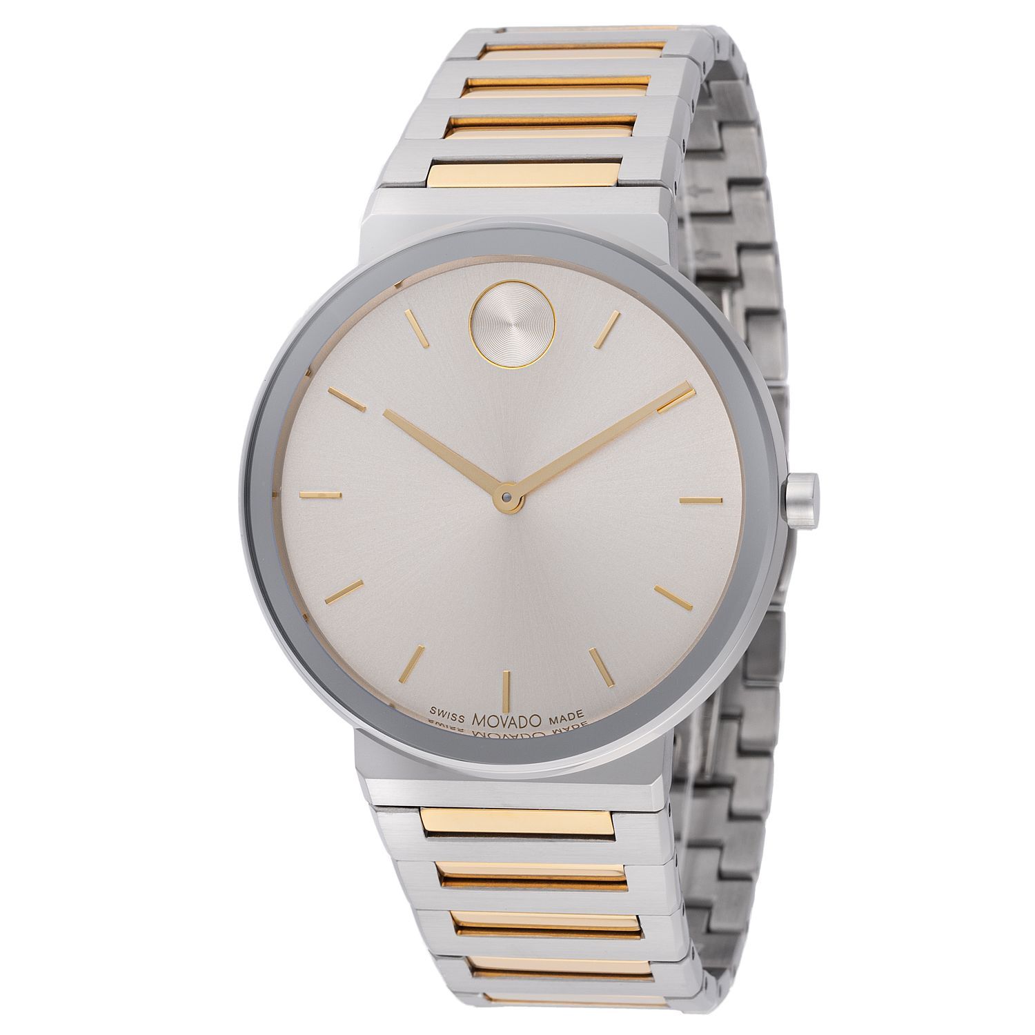 Movado 3601075 Men’s Bold Horizon Gold-Tone Dial Quartz