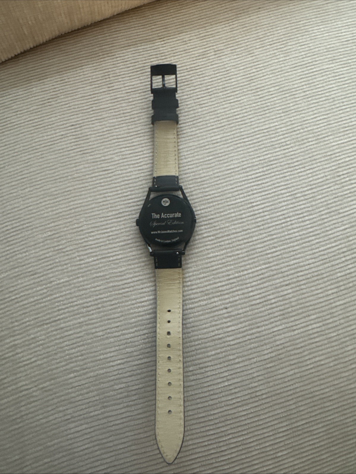 Mr Jones Watches The Accurate SPECIAL EDITION Black PVD Mirror Dial Box 2022