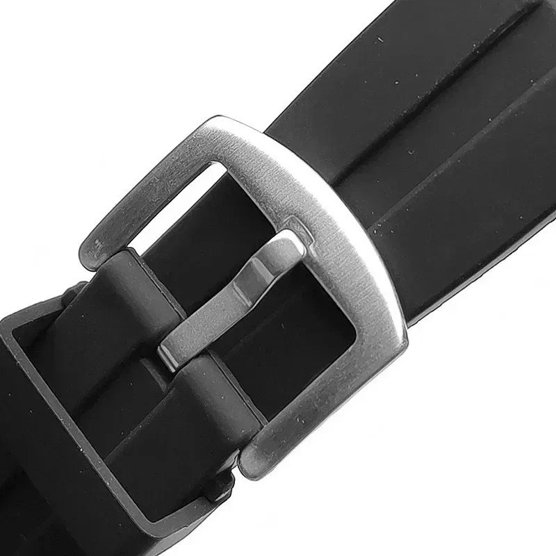 New Extra Long Silicone Watch Strap Band 20-22mm/14+9cm Length For Large Wrist