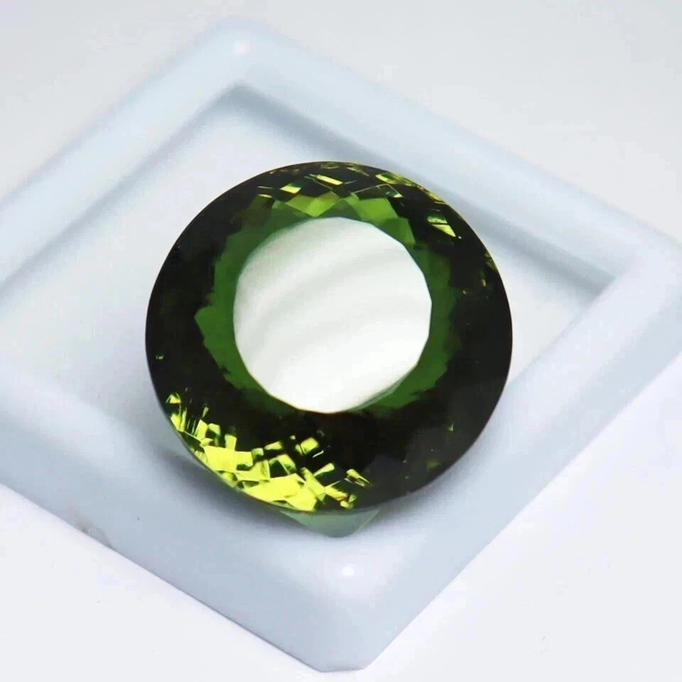 100+ Ct Certified Zultanite Gemstone Round Cut 7-Color Change Turkey Free Gift