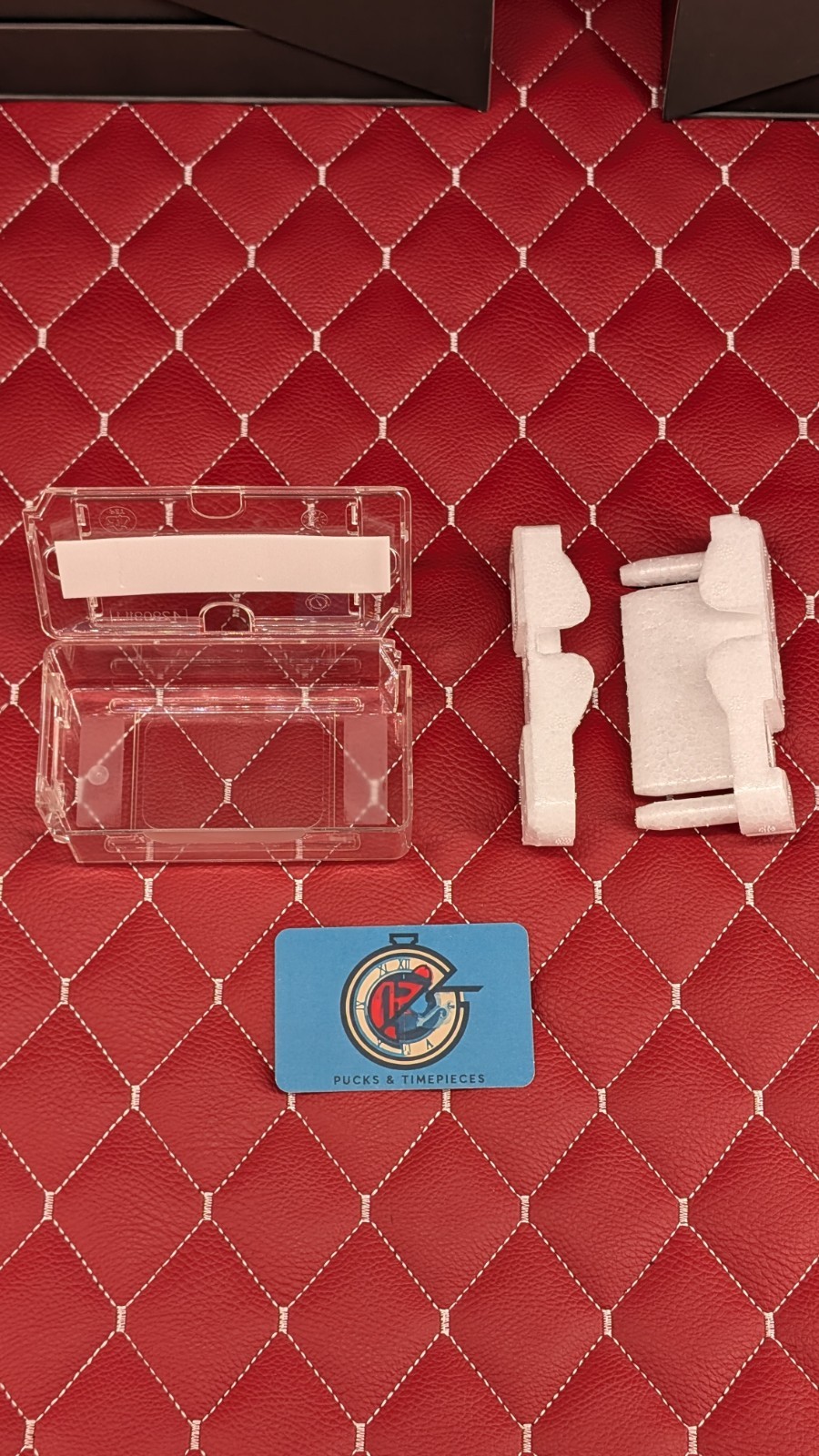 Protective Plastic Watch Coffin Box Service Shipping Storage Similar t Rolex RSC