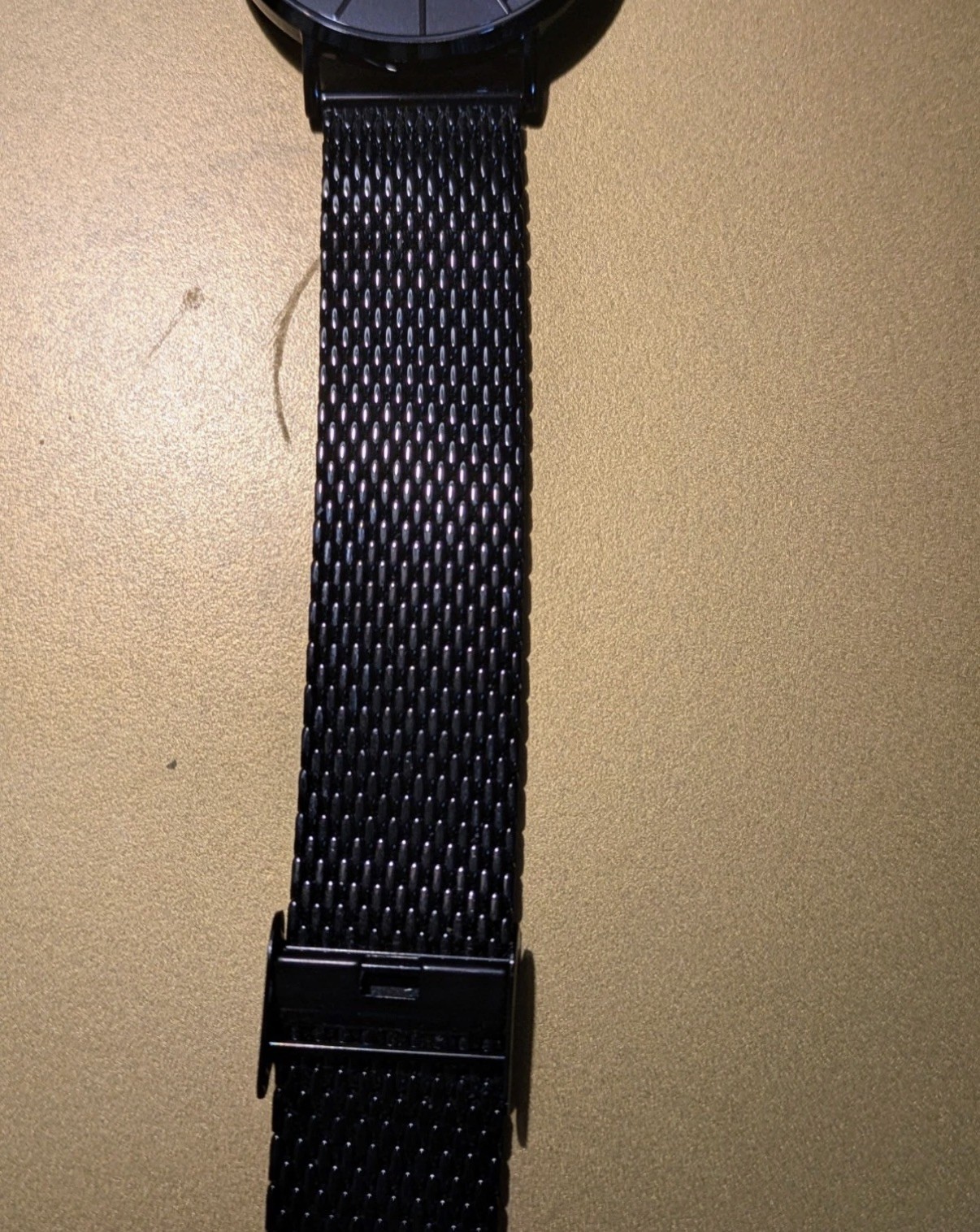 Coach Charles Men’s Watch Black Mesh Stainless Steel CA.124.2.34.1579 – new