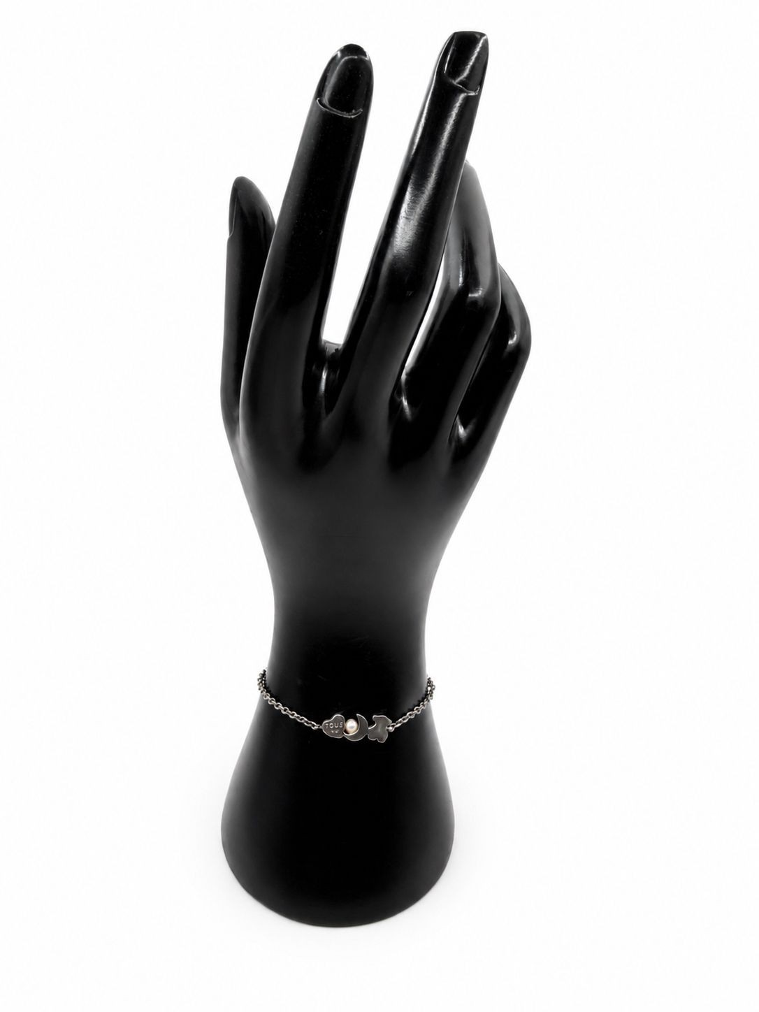 Tous Women’s Silver Stamped Bracelet Weight 3.6g