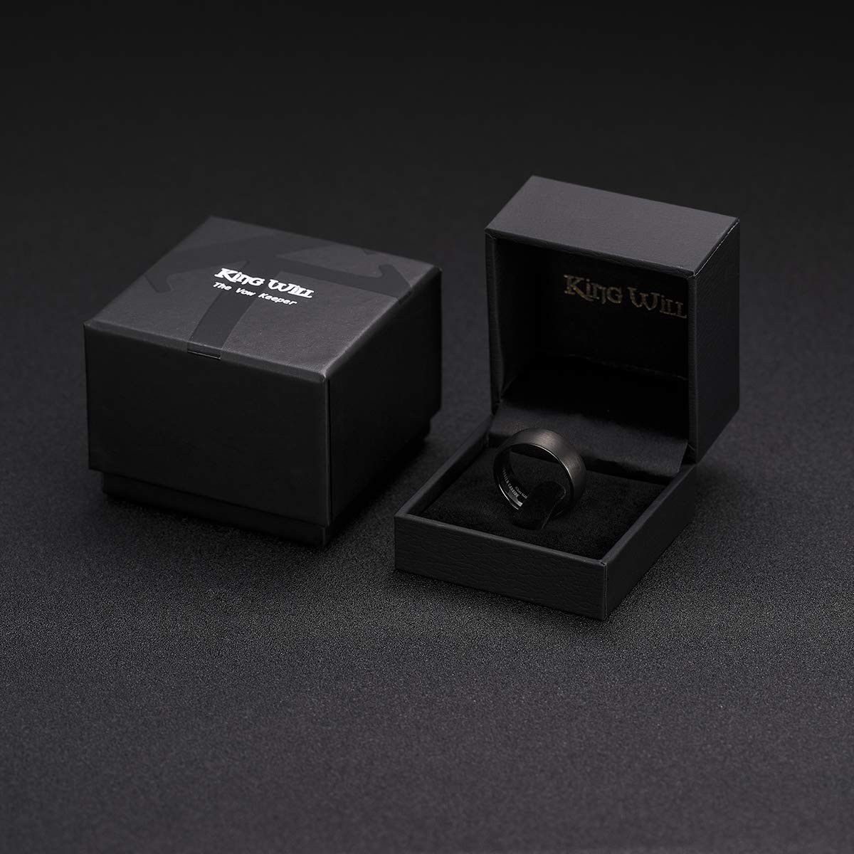 Matte Brushed Tungsten Carbide Wedding Bands for Men & Women, Comfort Fit, 2-8mm
