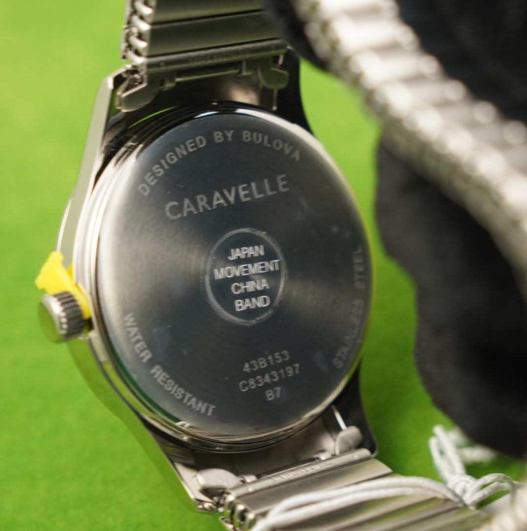 Caravelle Classic Expandable Stainless Men’s Watch Vintage 43B153