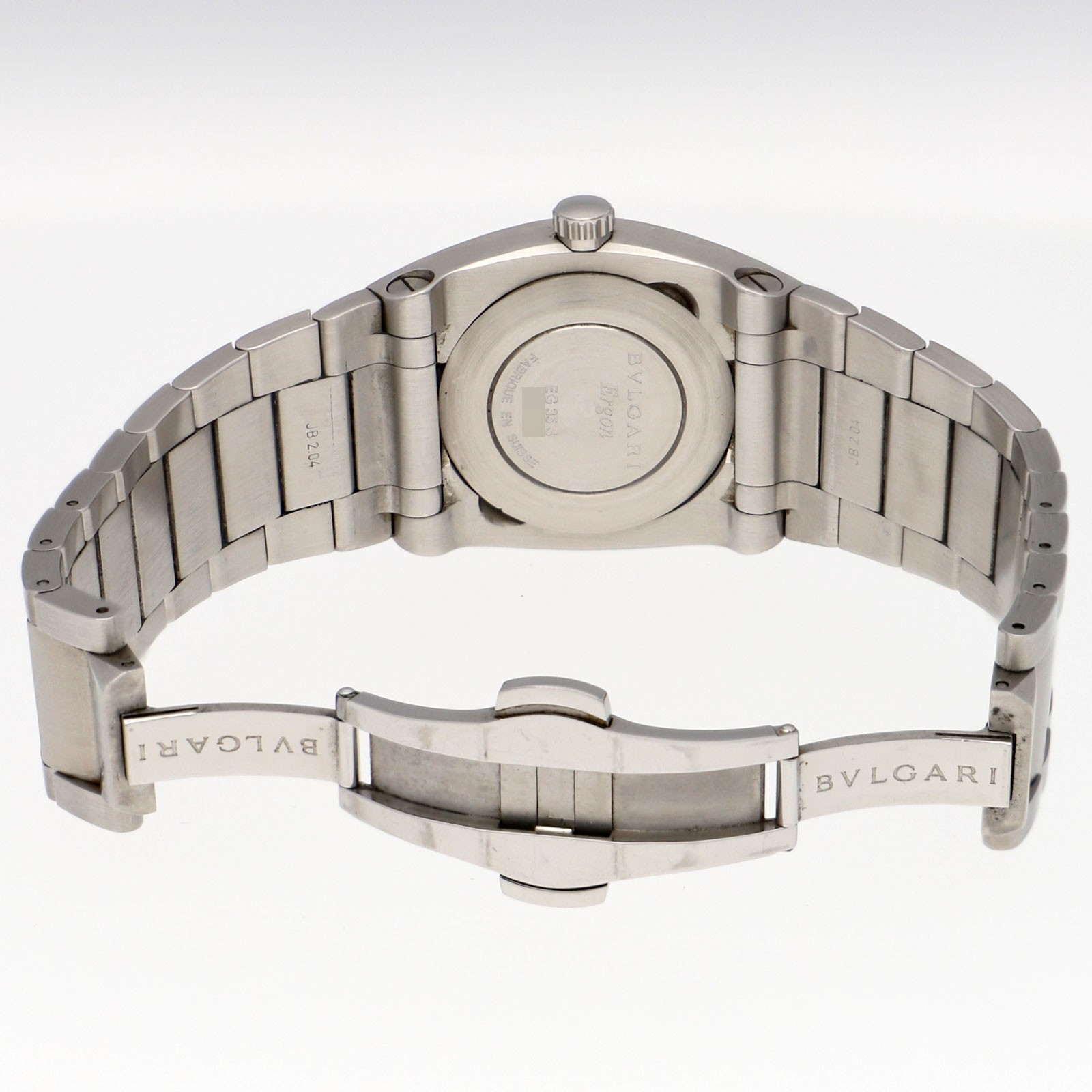 BVLGARI EG35S Elgon black Dial Automatic Stainless Steel Men’s