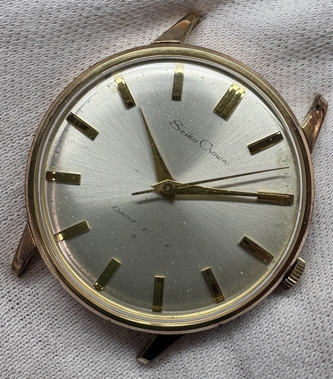 SEIKO Crown J15003 Vintage 1963 Hand-Winding Men’s Watch Overhauled Japan