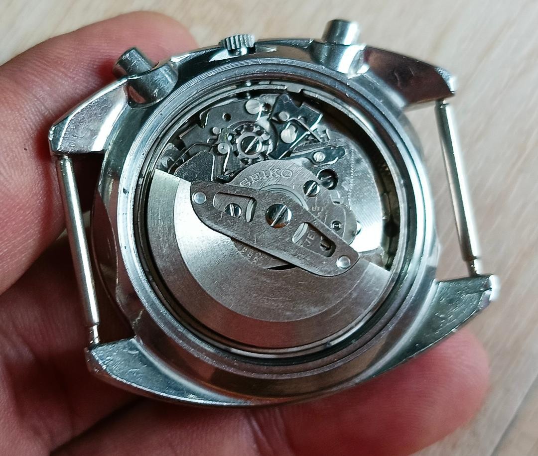 SEIKO BLACK BRUCE LEE PROOF 6139-6010 YEAR 1969 JULY ALL ORIG HEAD CHINESE DAY