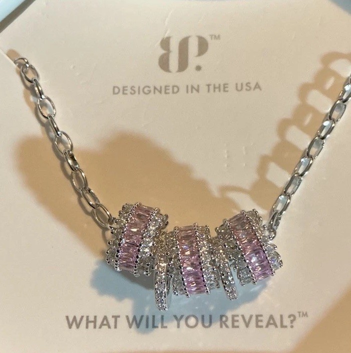 Exclusive Bring back “Her Beautiful Soul” Rose Quart CZ Rhodium Plating
