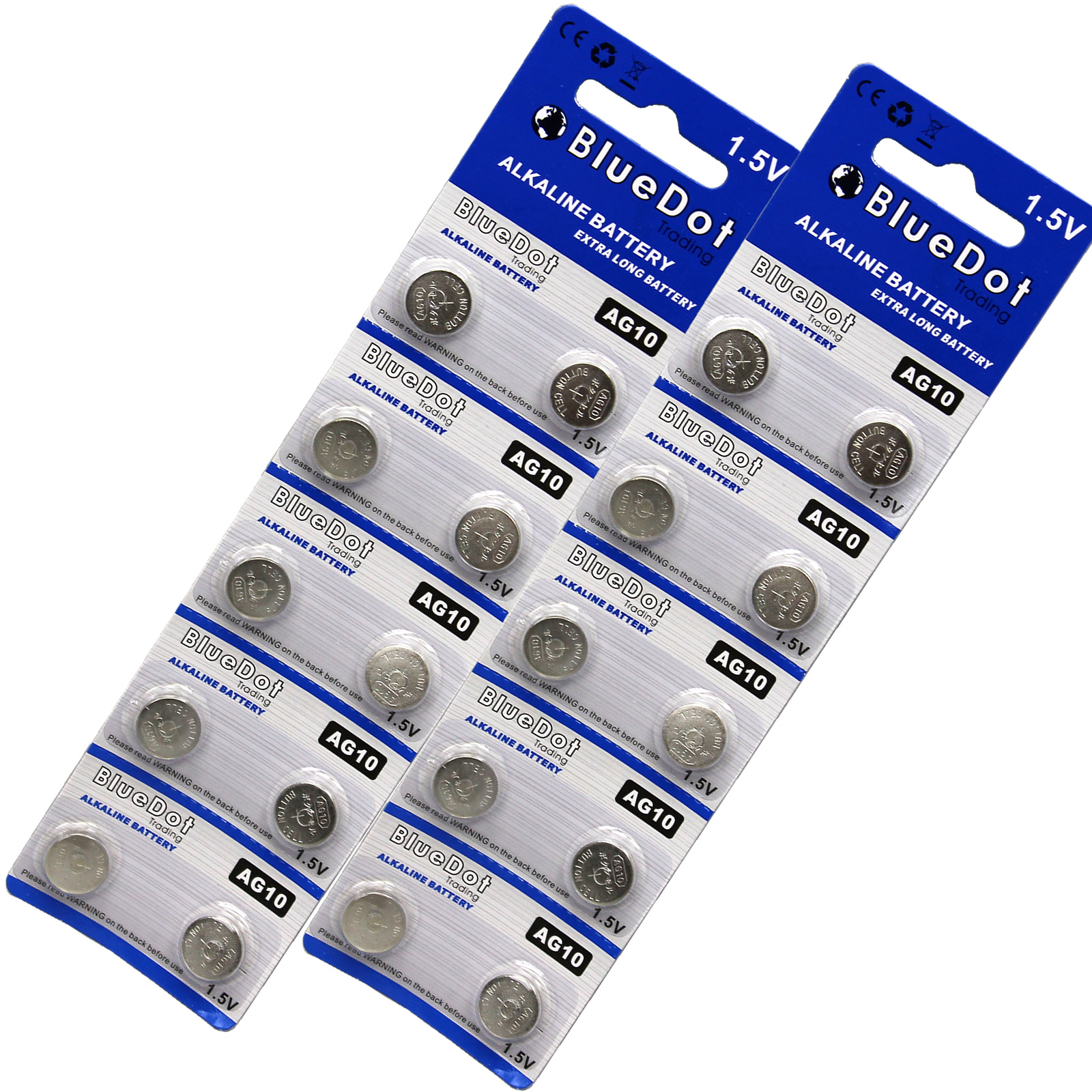 20 Pc AG10 LR1130 389 390 189 L1131 LR54 D389 Alkaline Button Cell Battery