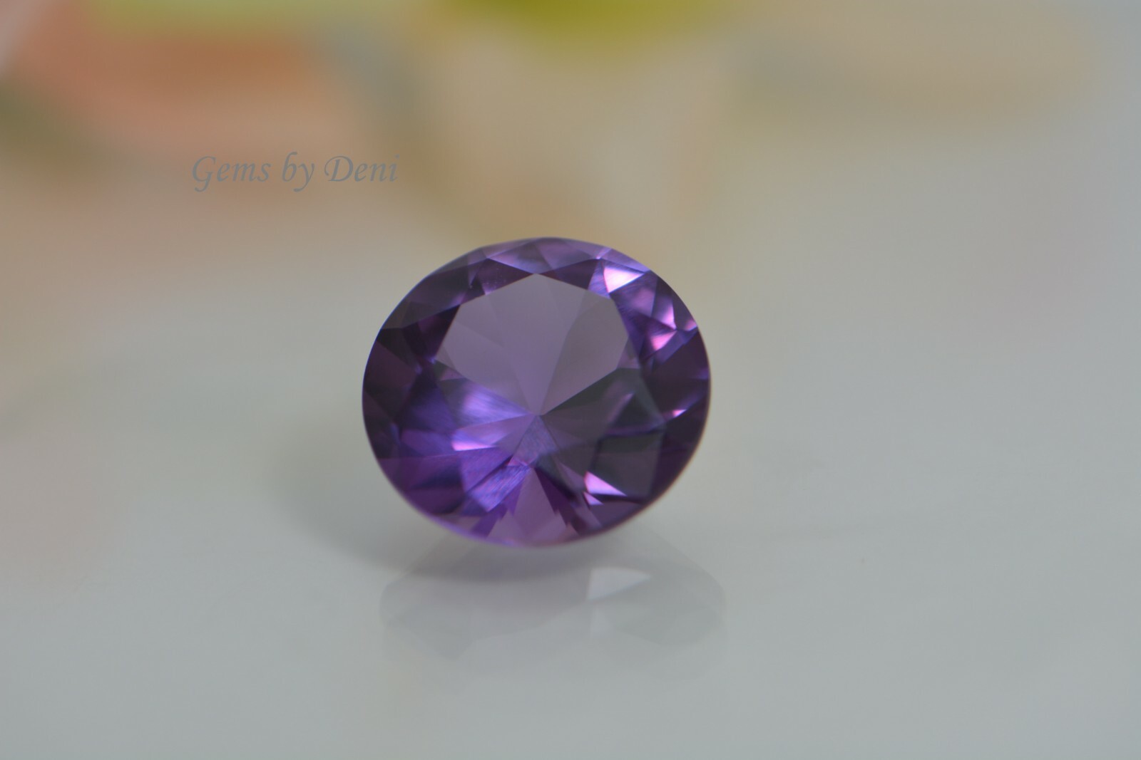 Lab-Created Alexandrite Round Shape Corundum (1mm-16mm)