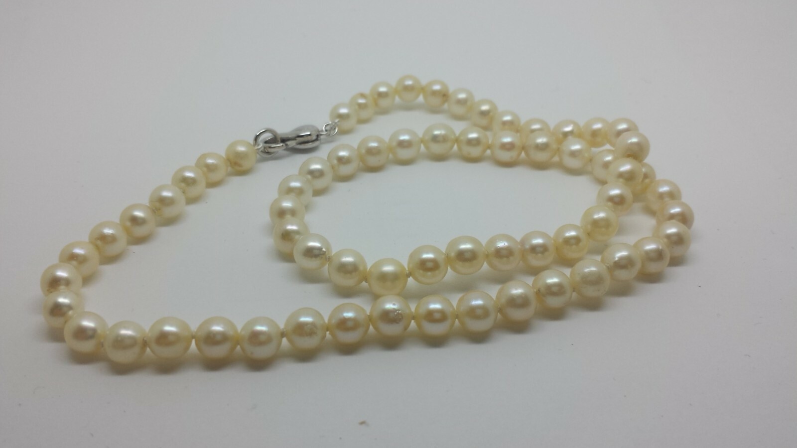 Cultured Pearl Necklace 6-6.5mm/ 17″