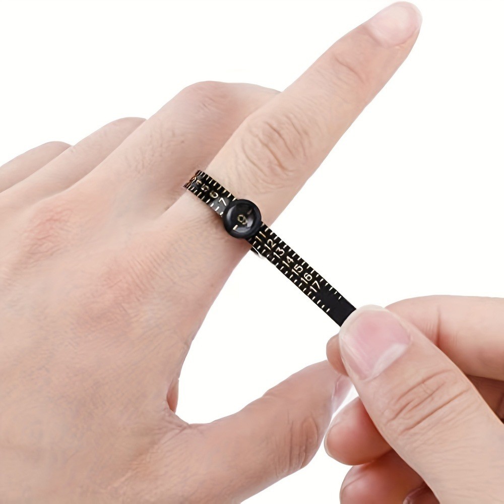 3PCS Adjustable Ring Size Measuring Tool Set for Jewelry Making US Standard 1-17