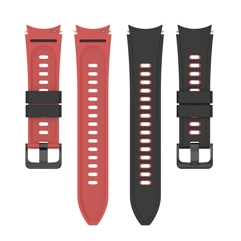 Silicone Watch Band Strap For Samsung Galaxy Watch 4/5/6 40/42/43/44/45/46/47mm