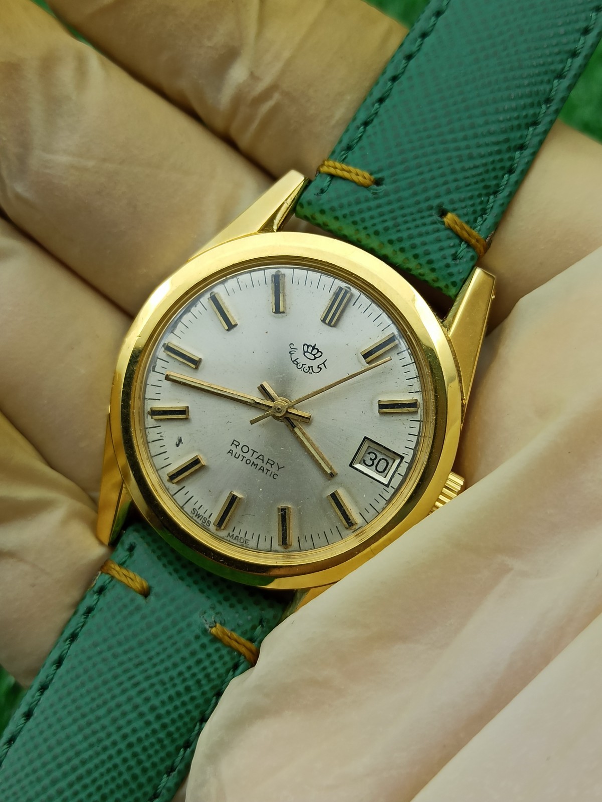 Memorial ROTARY Automatic Watch Hussein bin Talal’s of Jordan Diplomatic Gift