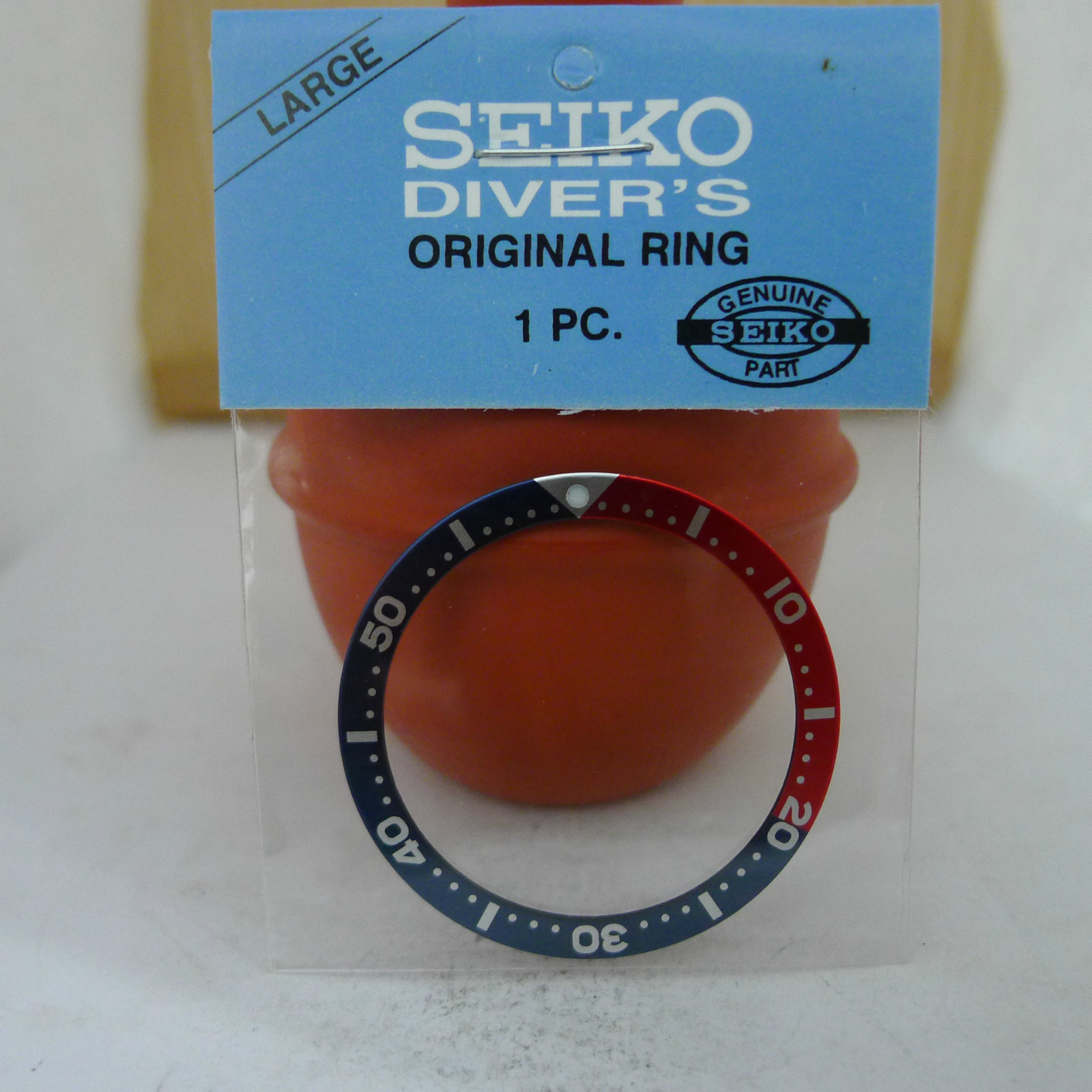 002 SEIKO PEPSI BEZEL INSERT FOR MENS DIVER SKX 7S26 0020, 6309 729A, 7002 700A