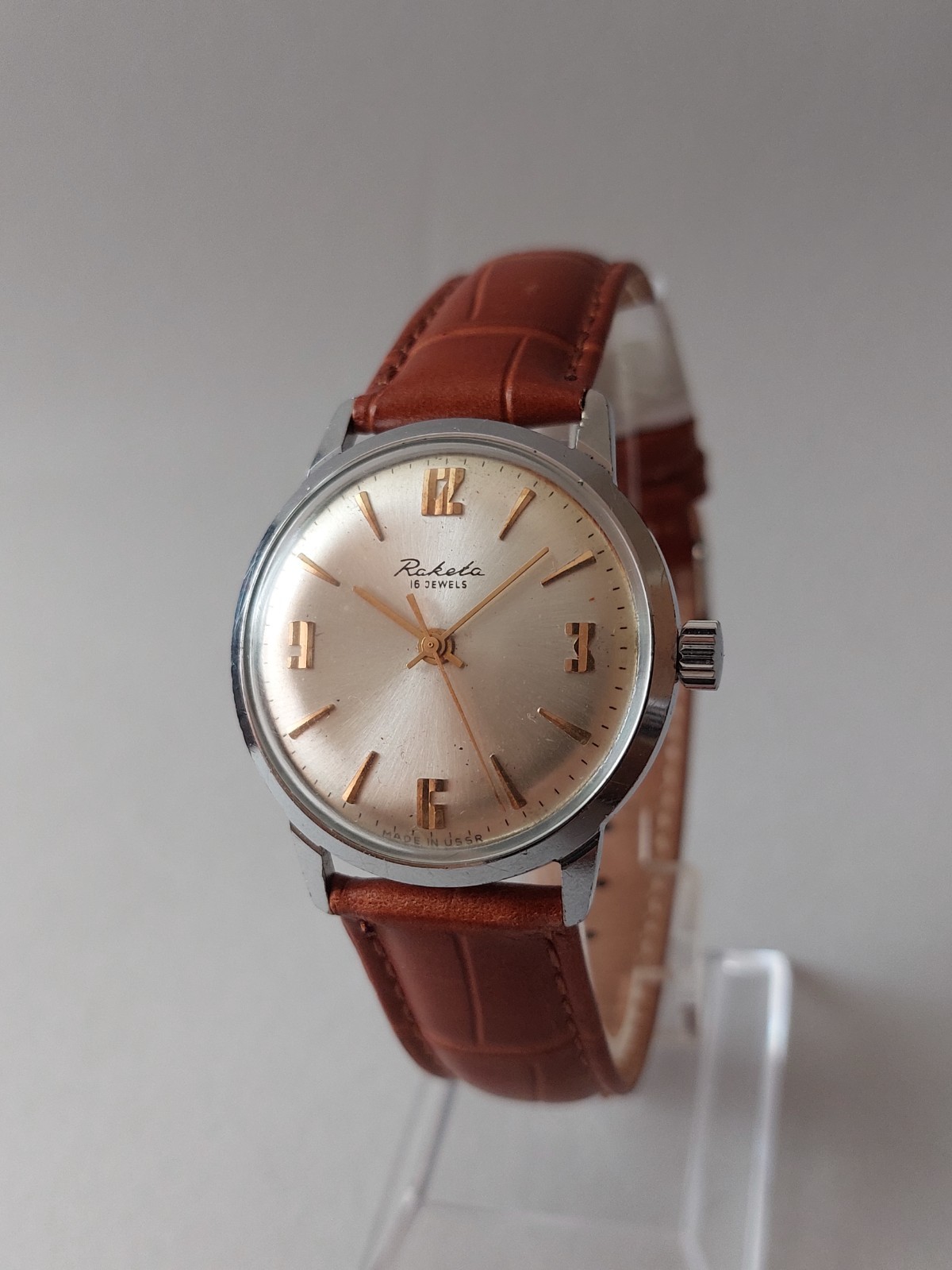 RAKETA Cal.2609 1960’s Authentic USSR (Serviced,Oiled)