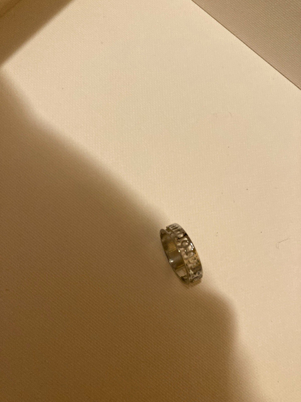 Stainless Steel Ring Size 7