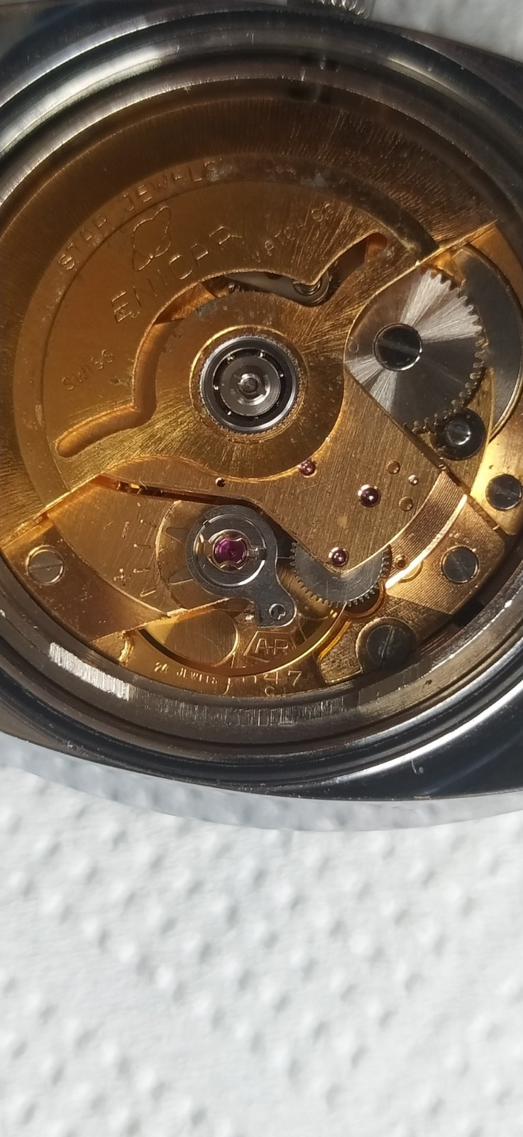 Enicar Sherpa Star ref 2342 Automatic Day-Date cal.AR1147