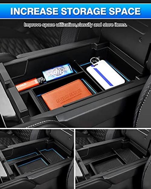 Center Console Organizer for 2022-2025 2026 Nissan Pathfinder, ABS Middle