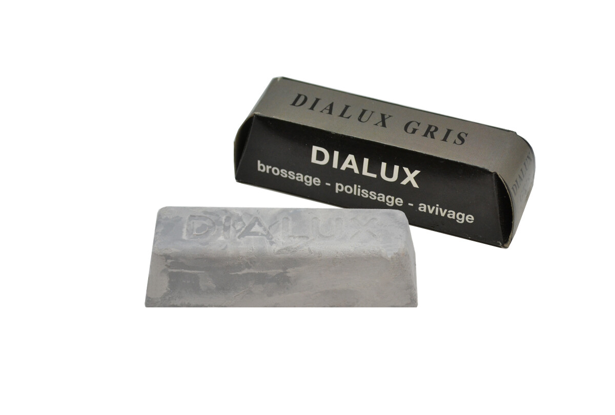 DIALUX GRAY GRIS POLISHING COMPOUND ROUGE FOR STAINLESS STEEL GREY POLISH BAR
