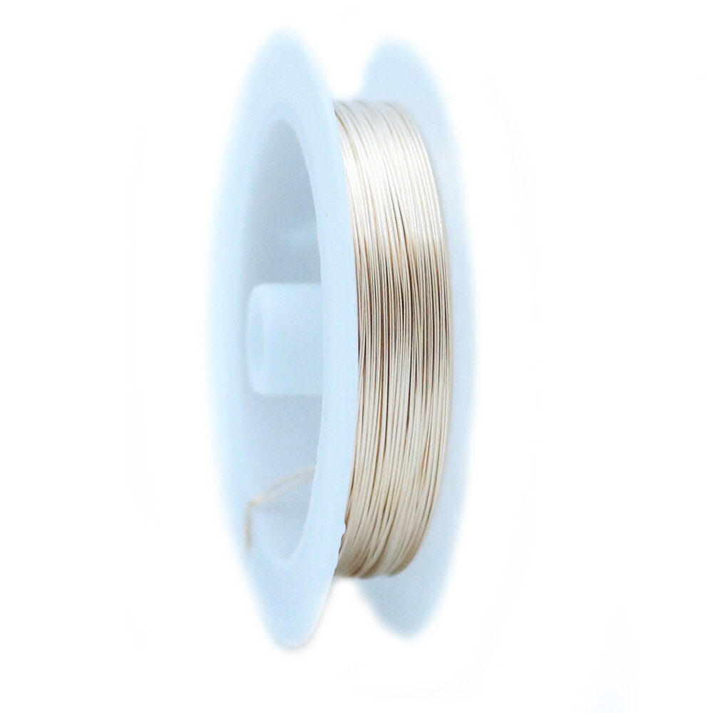 14K Gold Filled wire Half Hard Round-1/2 Round-Square 10-21 22 24 26 28 30 Gauge