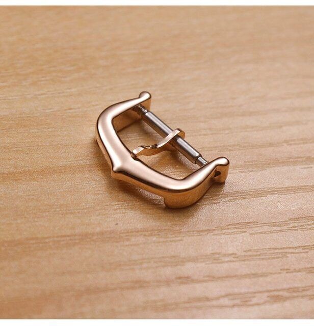 Stainless Steel Pin Buckle 12-18mm For Cartier Watchbands Silver Rose Gold Hot
