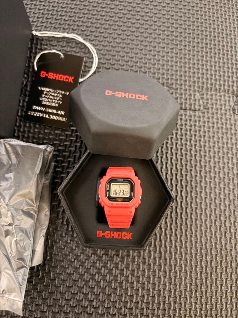 CASIO G SHOCK Nano DWN 5600 4JR Red