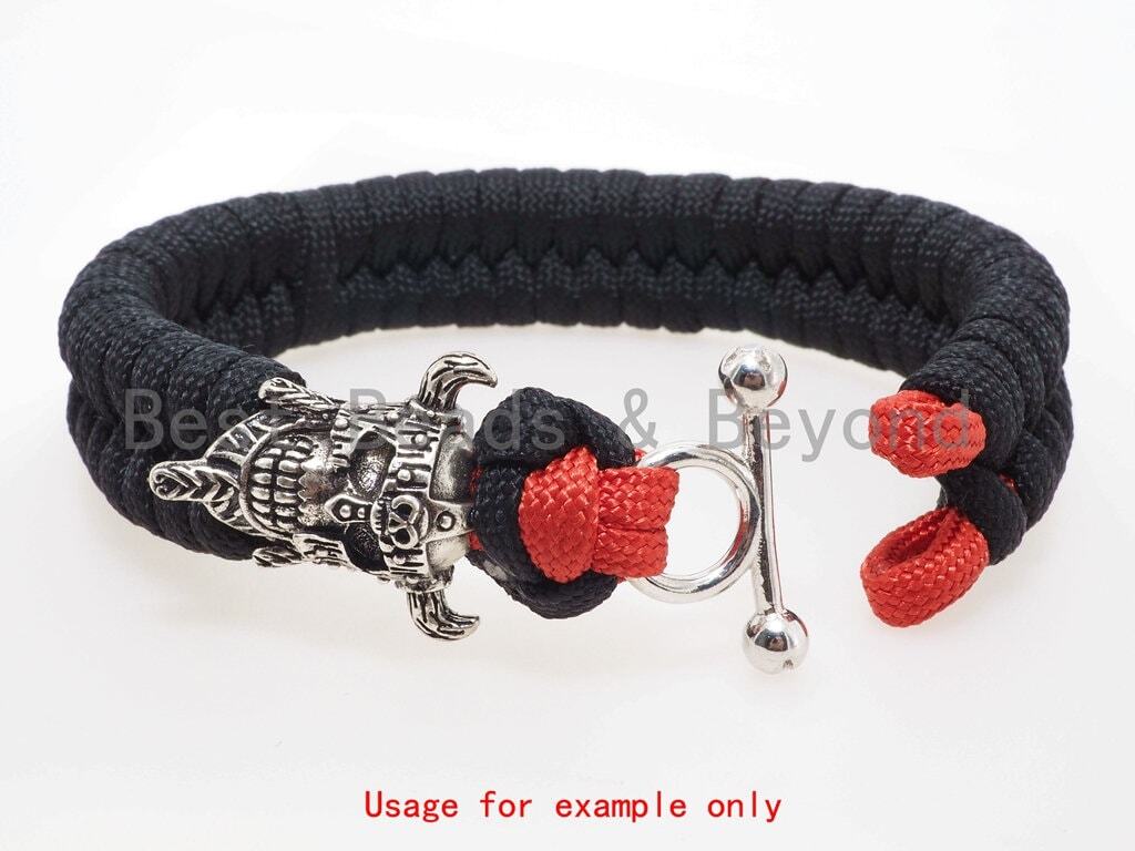 Antique Viking/Pirate Bead for 550 Paracord Survival Bracelet 22x24mm, sku#Y101
