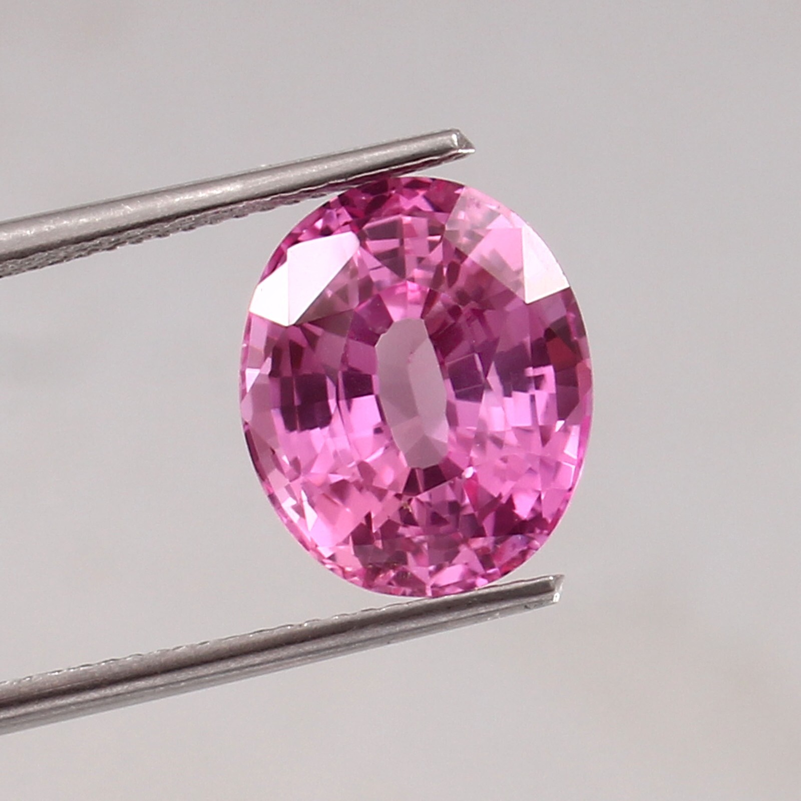 AAA Top Quality Natural Ceylon Pink Sapphire Oval Loose Gemstone Cut 12×10 MM