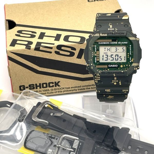 Lightweight and Tough CASIO G SHOCK Carbon Core Guard Wristwatch DWE 5600CC 3JR