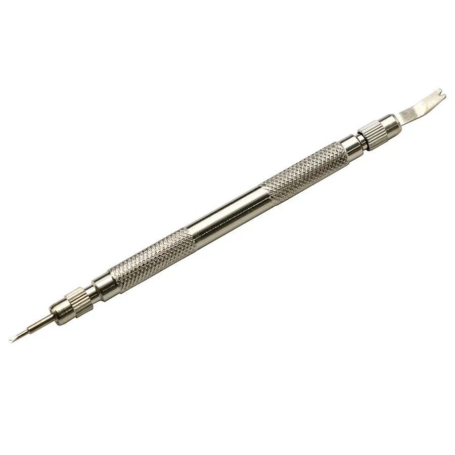 Watch Repair Spring Bar Tool Steel Link Remover Pin Pusher with Spare Tips