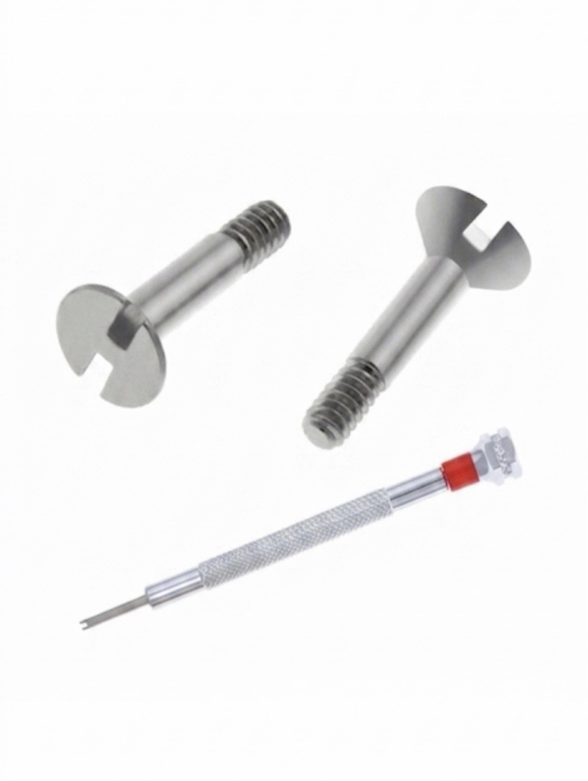2 “H” SCREWS FOR 44-45MM HUBLOT BIG BANG WATCH RUBBER STRAP BAND+H SCREWDRIVER