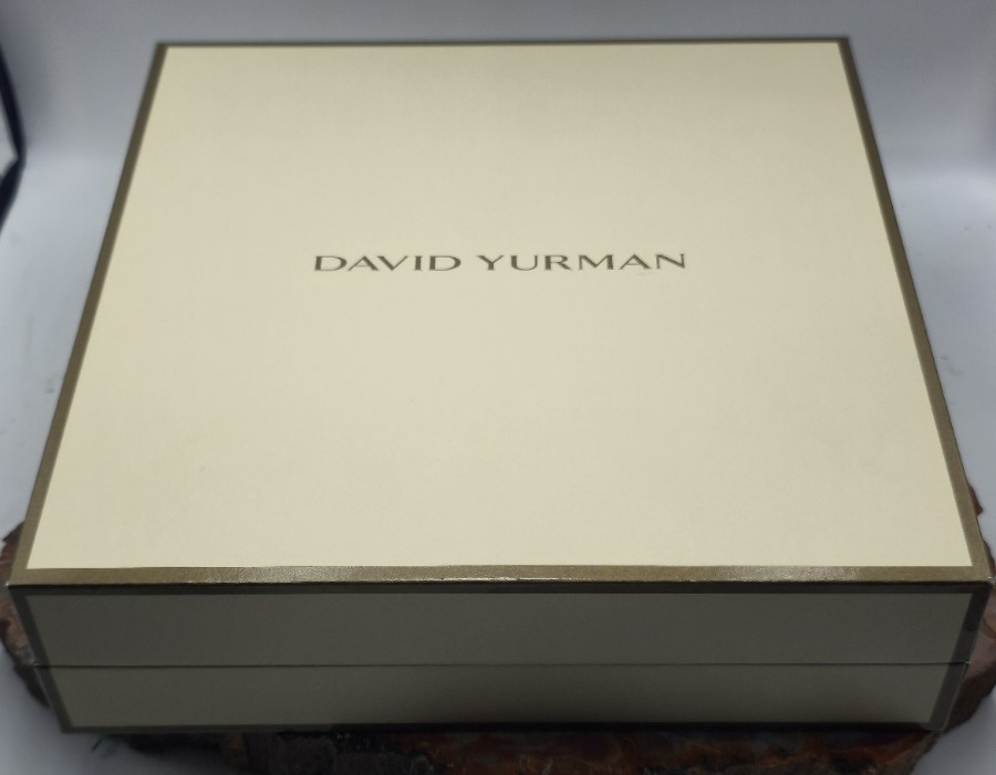 David Yurman Silver 11.5mm Pave Diamond Necklace 22″ $34,000… Lowest Price