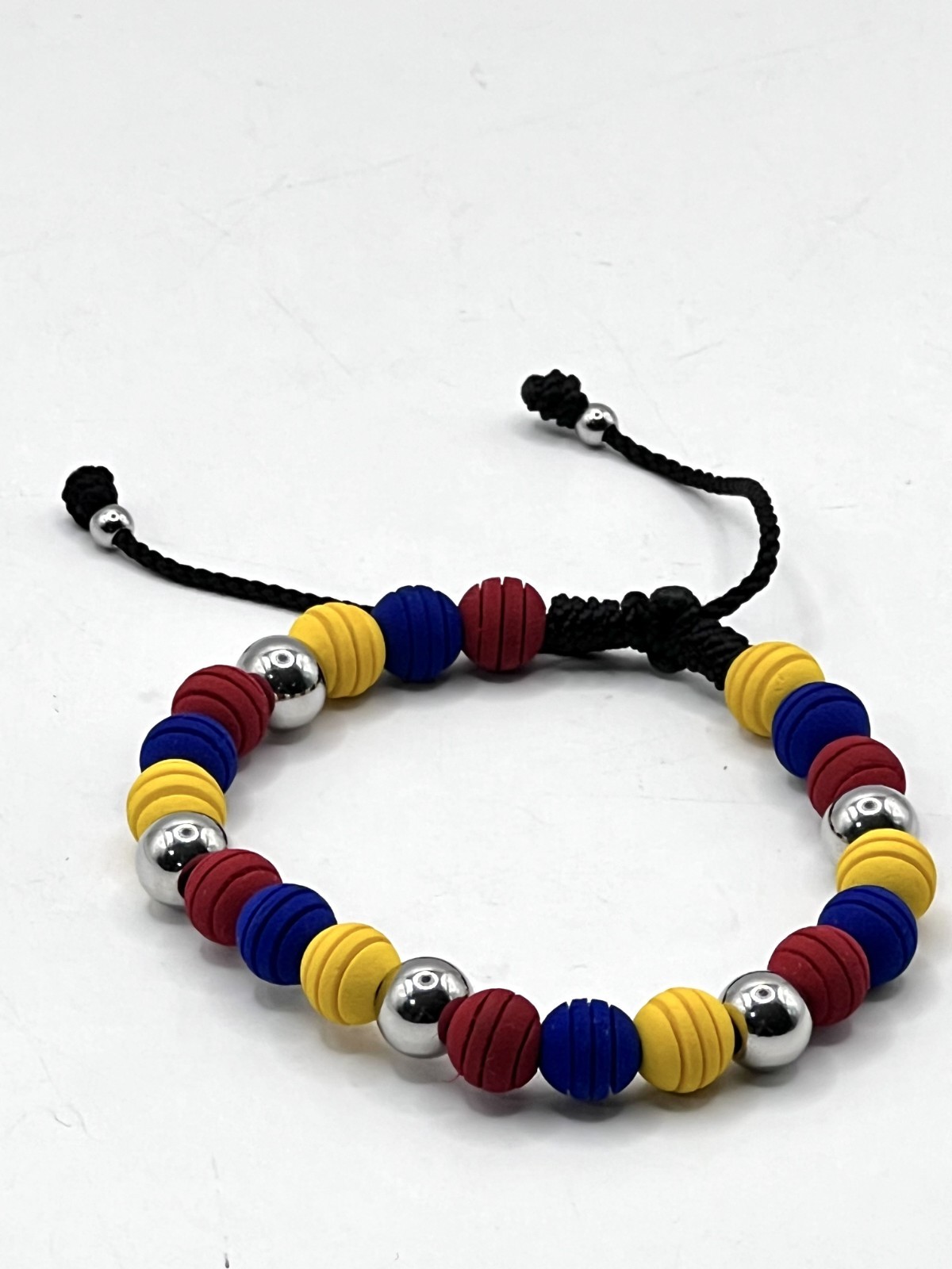 Handmade in Colombia – Colombian Beaded Bracelet Adjustable & Artist Made NEW!