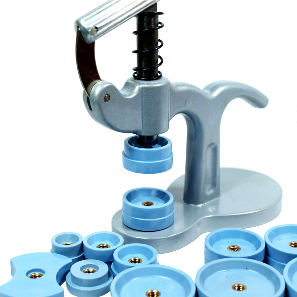 Watchmaker Tool Watch Press Set Back Case Closer Crystal Glass Fitting 18 – 50mm