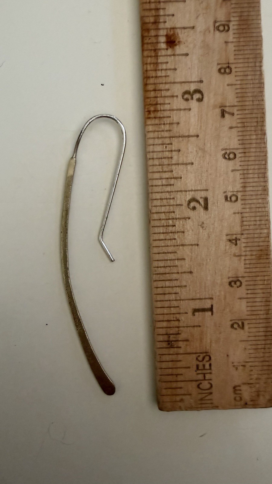 Silpada gold drop hook earrings