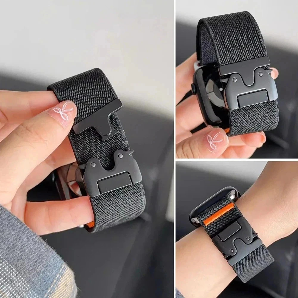 Parachute Strap Band for Apple Watch Ultra 2 49mm 45mm 44mm 41mm 40mm Series