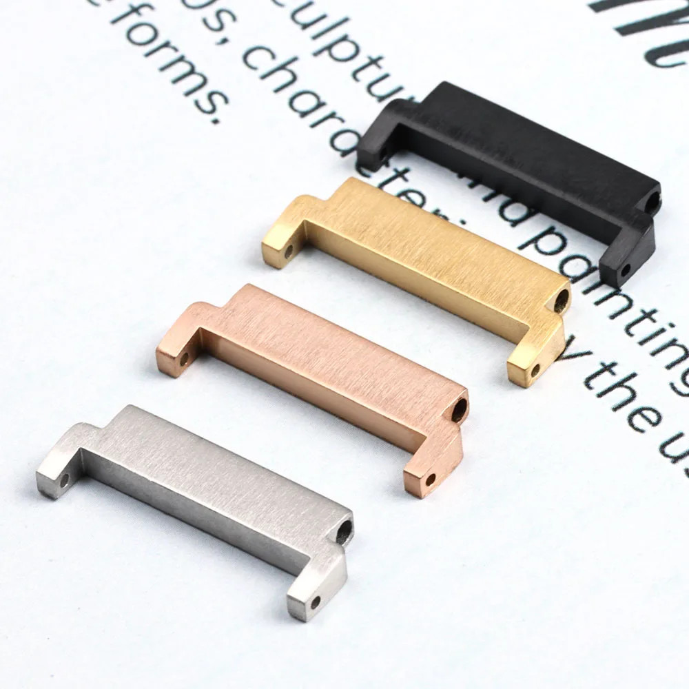 1 Pair Watch Strap Adapter 18-22mm Quick Release Pins Connectors for Watchband