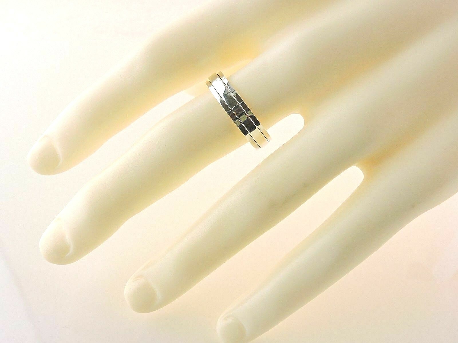 Sterling Silver Smooth Spinner Band Ring – Free Gift Pakaging