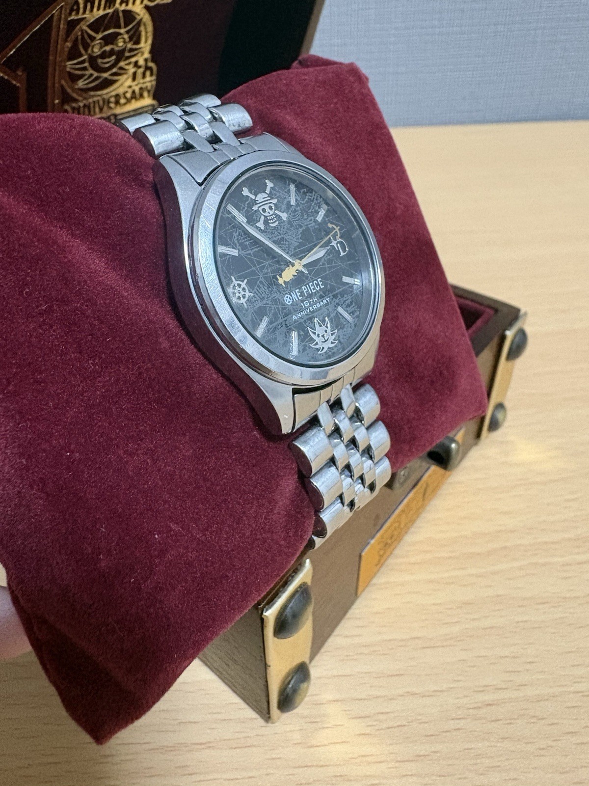 SEIKO One Piece 10th Anniversary Limited Watch Golden Pose with Box
