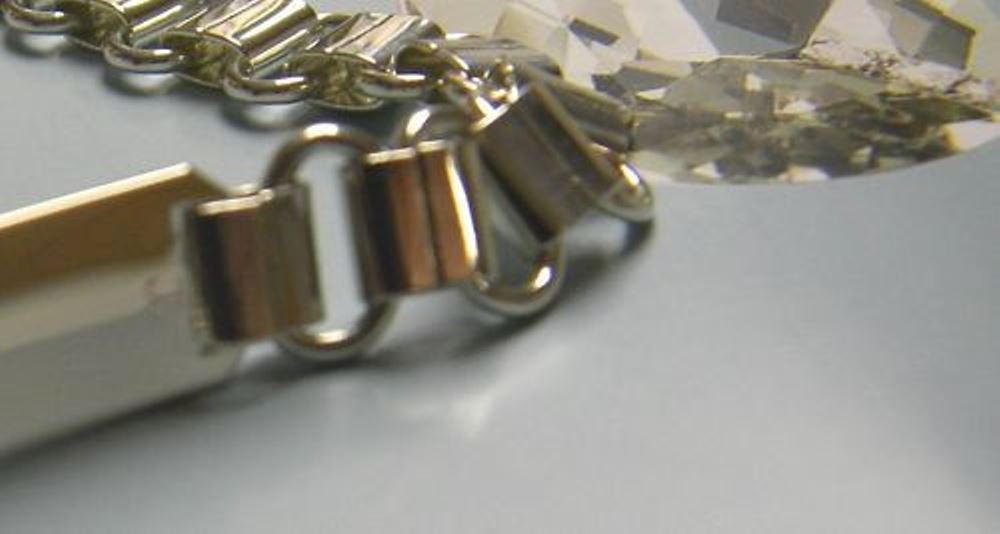 Things Remembered STERLING SILVER 92.5 designer id BRACELET 12GRAMS MADE IN USA