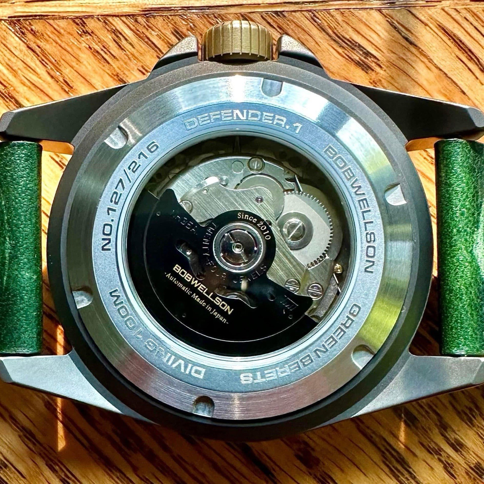 BobWellson Defender Green Berets One Bravo Limited Edition