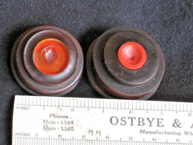 2 Vintage Boxwood Dip Well Oiling Oil Cups & 3 Oilers Watchmakers Jewelers Tools